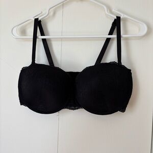 🎉4/30$🎉 George Black T-Shirt Bra with Underwire Support🖤